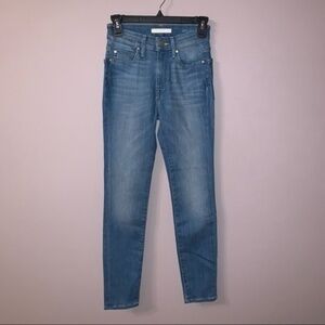 NWOT Fidelity Gwen crop high rise skinny crop jeans 23